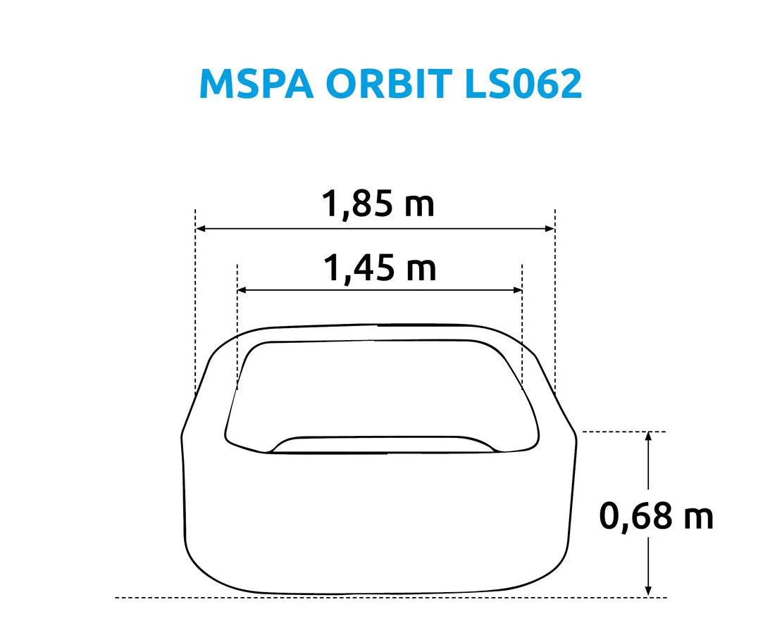 Vířivý bazén MSPA Orbit LS062