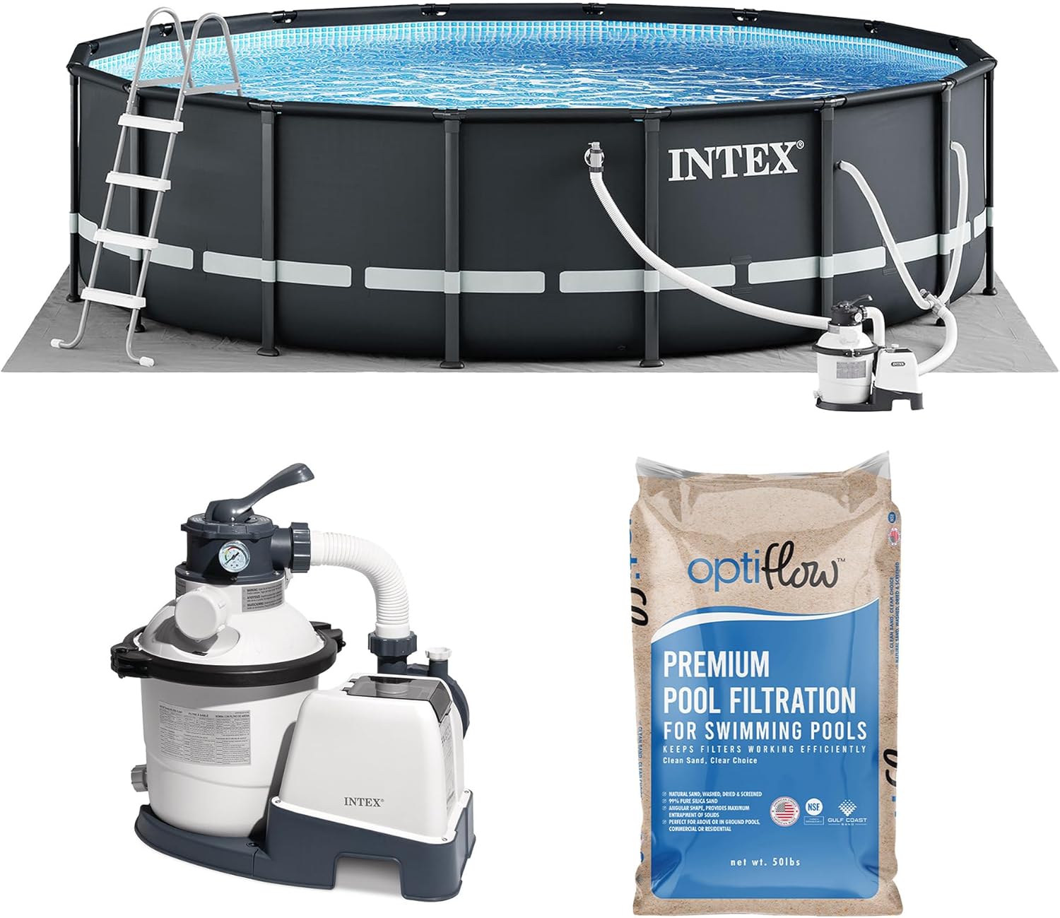 Intex Ultra XTR – Piscina 488×122 cm con Pompa a Sabbia  now this in czech